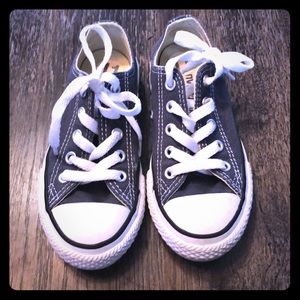 Kids size 11 converse sneakers